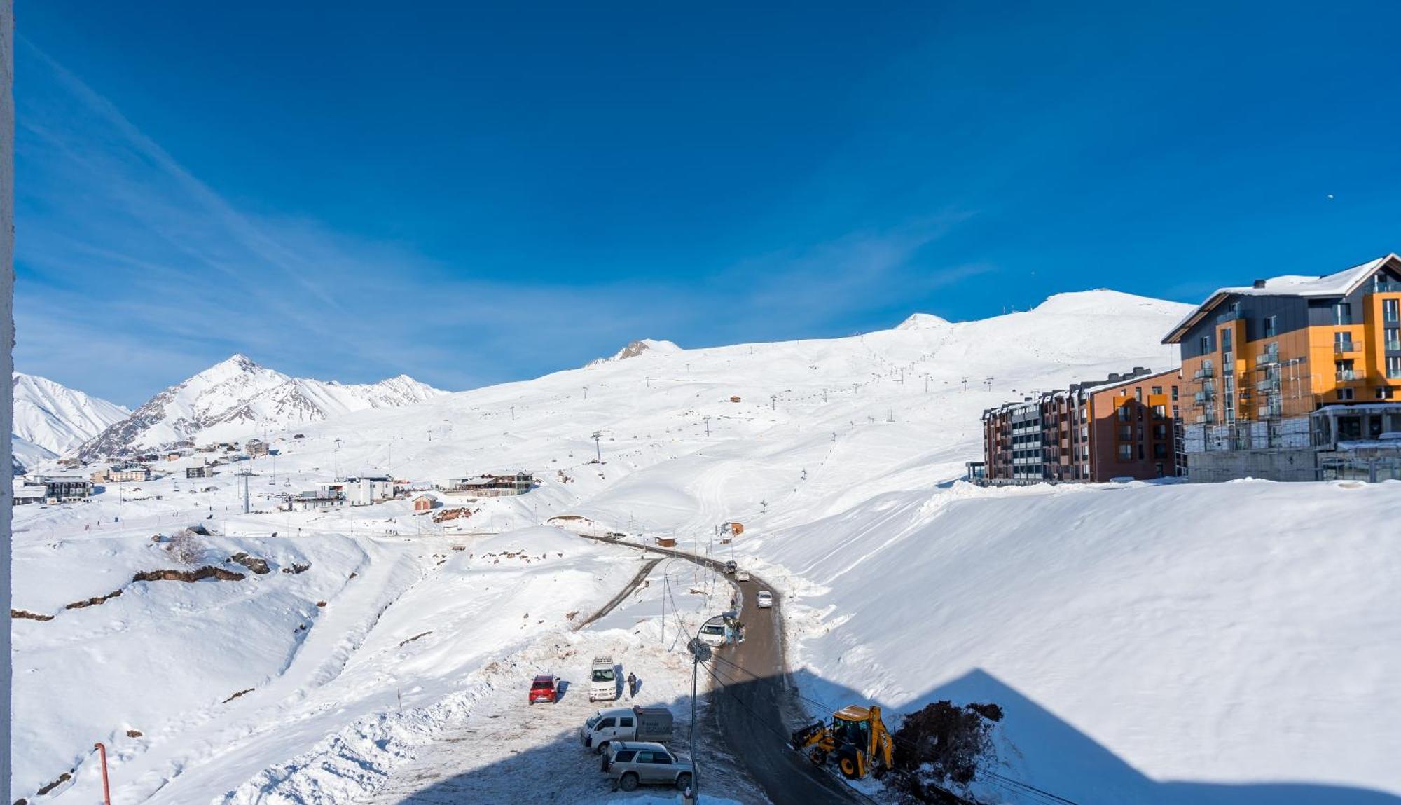 شقة Gvc New Gudauri Twins 413 Mountain View المظهر الخارجي الصورة